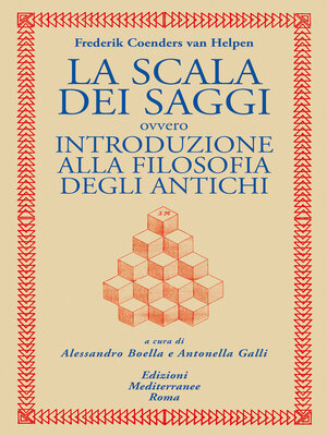 cover image of La scala dei saggi